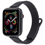 Slim I-shaped Magnetic Silicone Watch Band, For Apple Watch 46mm / 49mm / 45mm / 44mm, For Apple Watch 42mm / 41mm / 40mm / 38mm
