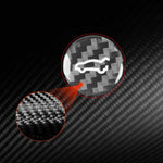 For Tesla Model 3 2019-2023 / Y 2019-2024 Carbon Fiber Car Trunk Button Decorative Sticker, For Tesla Model 3 2019-2023 / Y 2019-2024 Car Trunk Button