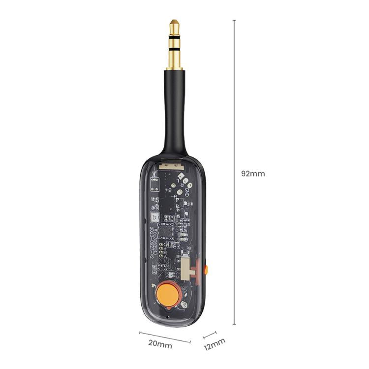 BOYI BY306 AUX Car FM Transmitter Wireless Bluetooth 5.3 Receiver, BY306