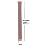 xDfind Milanese Magnetic Metal Watch Band, Size: L, Size: L