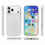 Terminator Style Glitter Powder MagSafe Magnetic Phone Case, For iPhone 17 Pro Max, For iPhone 17 Pro, For iPhone 17, For iPhone Air