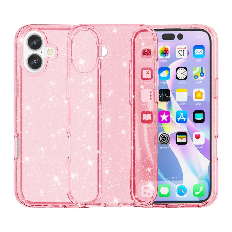 Shockproof Terminator Glitter Powder Phone Case, For iPhone 17 Pro Max, For iPhone 17 Pro, For iPhone 17, For iPhone Air