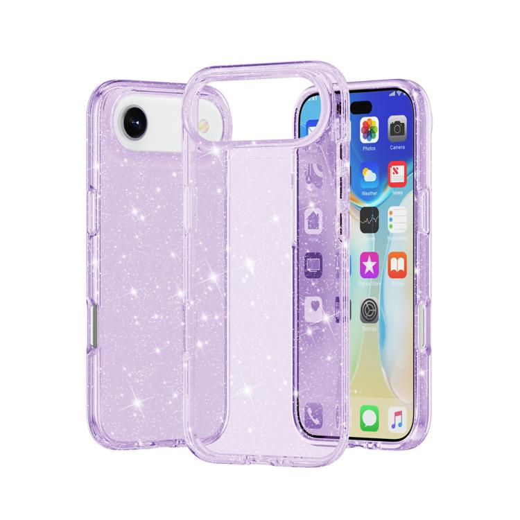 Shockproof Terminator Glitter Powder Phone Case, For iPhone 17 Pro Max, For iPhone 17 Pro, For iPhone 17, For iPhone Air