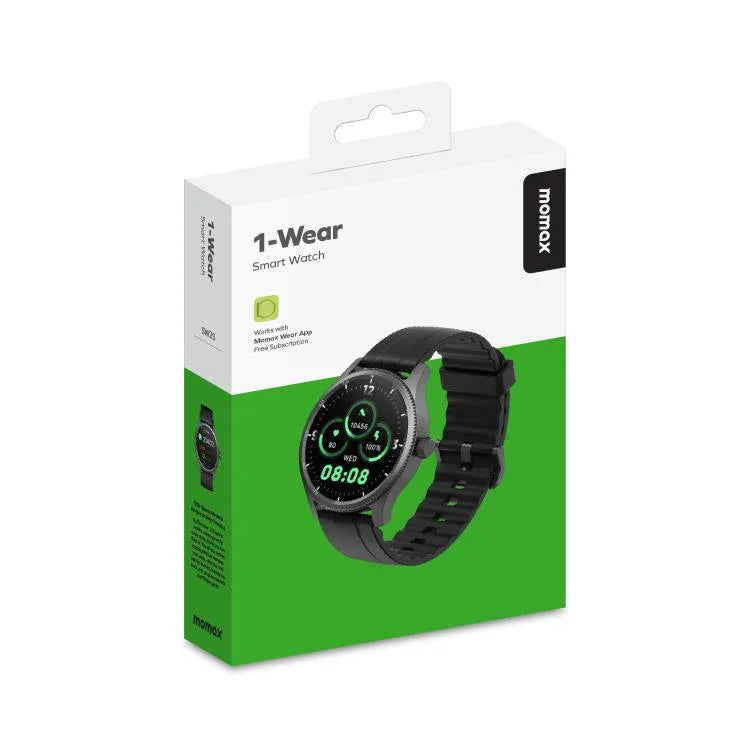 MOMAX SW2S 1.38 inch Screen IP68 Waterproof Smart Sports Watch