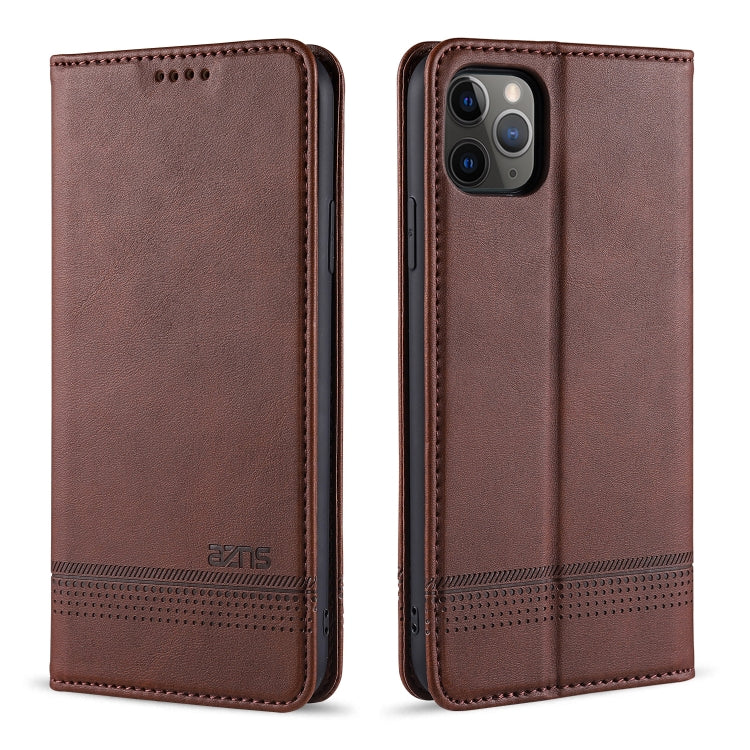 AZNS Magnetic Calf Texture Horizontal Flip Leather Case with Card Slots & Holder & Wallet, For iPhone 12 Pro Max, For iPhone 12 / 12 Pro, For iPhone 12 mini, For iPhone 11 Pro Max, For iPhone 11 Pro, For iPhone 11