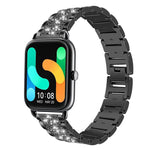 xDfind Diamond Jewelry Steel Watch Band, 20mm For COROS APEX 2 42mm / PACE 2, 20mm For Ticwatch GTH / E3 / E / 2, 22mm For Ticwatch Pro X / Pro3 / Pro / GTX / E2, 20mm For Xiaomi Haylou RS4 Plus LS11, 22mm For Xiaomi Watch S3/2 Pro/S2/S1               ...