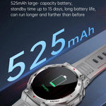 KT85 1.43 inch Screen 5ATM Outdoor Sports Smart Watch with Strong Flashlight