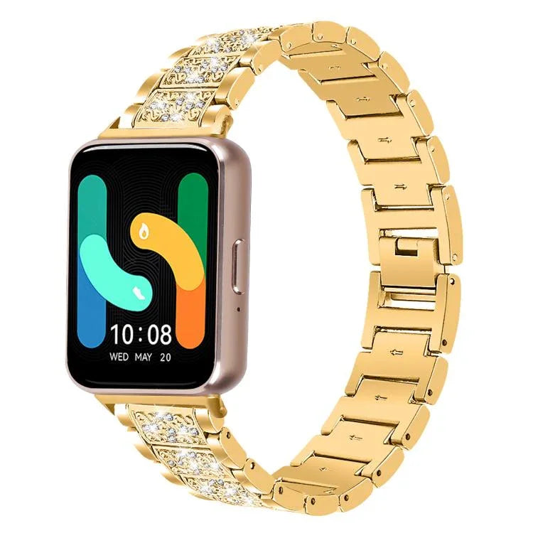 xDfind Diamond Jewelry Stainless Steel Watch Band, For Samsung Galaxy Watch Ultra / Ultra 2025, For Samsung Galaxy Watch8 / Watch8 Classic, For Samsung Galaxy Watch7 / FE / 6 / 5 / 4, For Samsung Galaxy Fit3