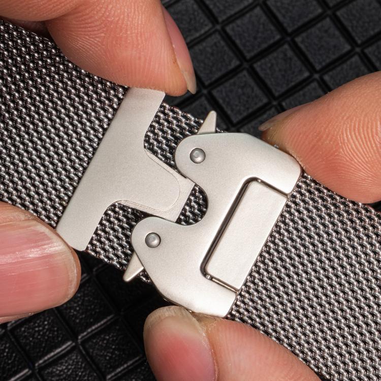 Umbrella Buckle Milanese Stainless Steel Watch Band, For Samsung Galaxy Watch Ultra / Ultra 2025, For Samsung Galaxy Watch8 / Watch8 Classic