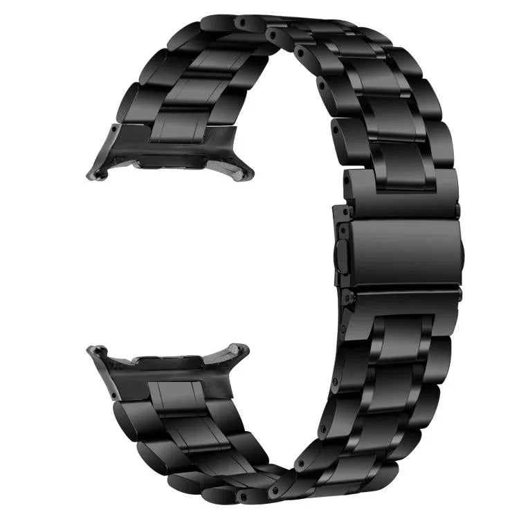 Five Beads Stainless Steel Metal Watch Band, For Samsung Galaxy Watch Ultra / Ultra 2025, For Samsung Galaxy Watch8 / Watch8 Classic