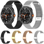 22mm xDfind Buckle Metal Mesh Watch Band, For Samsung Galaxy Watch 8 / Watch 8 Classic