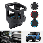 For Suzuki Jimny JB74 / JB64 2018- Car Air Outlet Water Cup Holder, with 3pcs Anti-slip Mats, Water Cup Holder