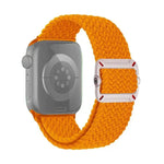 Double Loop Mechanical Buckle Nylon Braid Watch Band, For Apple Watch 46mm / 49mm / 45mm / 44mm