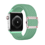 Double Loop Mechanical Buckle Nylon Braid Watch Band, For Apple Watch 46mm / 49mm / 45mm / 44mm