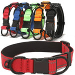 Pet Reflective Collar Waterproof Cloth Black Buckle, Waterproof Collar, S, Waterproof Collar, M, Waterproof Collar, L