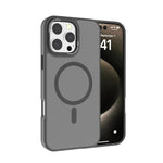 Kalebol Metal Lens Frame MagSafe Frosted PC Phone Case, For iPhone 17 Pro Max, For iPhone 17 Pro, For iPhone 17, For iPhone Air, For iPhone 16 Pro Max