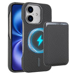 Carbon Fiber MagSafe Magnetic Card Holder Phone Case, For iPhone 17 Pro Max, For iPhone 17 Pro, For iPhone 17, For iPhone Air, For iPhone 16 Pro Max, iPhone 16 Pro, For iPhone 16 Plus, For iPhone 16, For iPhone 15 Pro Max