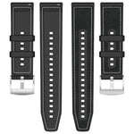 xDfind Hybrid Nylon Braid Silicone Watch Band, For Fitbit Versa 4/Versa3/Sense2/Sense 20mm, For Fitbit Versa 2/Versa/Versa Lite 22mm