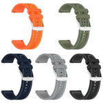 xDfind Hybrid Nylon Braid Silicone Watch Band, For Huawei Watch Fit4 / Fit3 / Fit4 Pro 20mm, For Huawei Watch D2 22mm