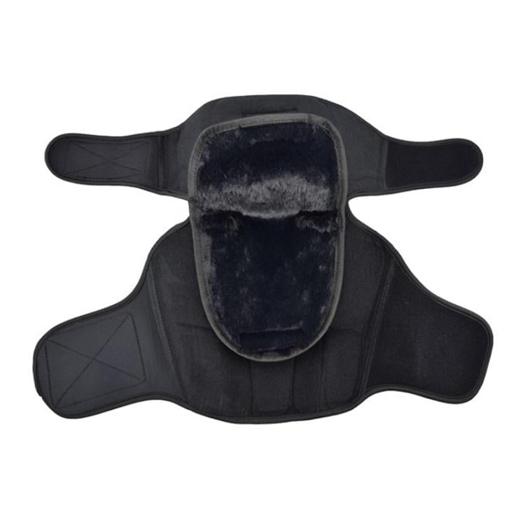 GHOST RACING GH-HX03 1 Pair Motorcycle Protective Gear Kevlar Racing Cold-proof Windproof Knee Pads, With Plush Pad, No Plush Pad