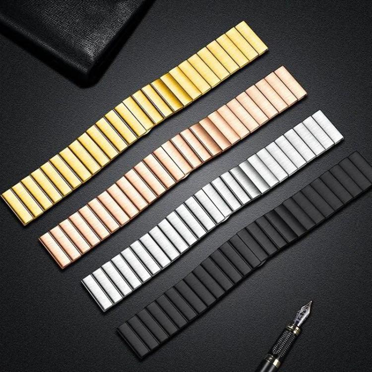xDfind One-bead Bamboo Solid Stainless Steel Watch Band, For Galaxy Watch9 / 8 / 8 Classic 22mm, For Samsung Galaxy Watch 7 / 6 / 5 / FE 20mm, For Samsung Galaxy Fit3 SM-R390 18mm