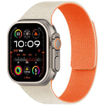 xDfind Litchi Texture Magnetic Silicone Watch Band, For Apple Watch 42 / 44 / 45 / 46 / 49mm, For Apple Watch 38 / 40 / 41 / S10 42mm