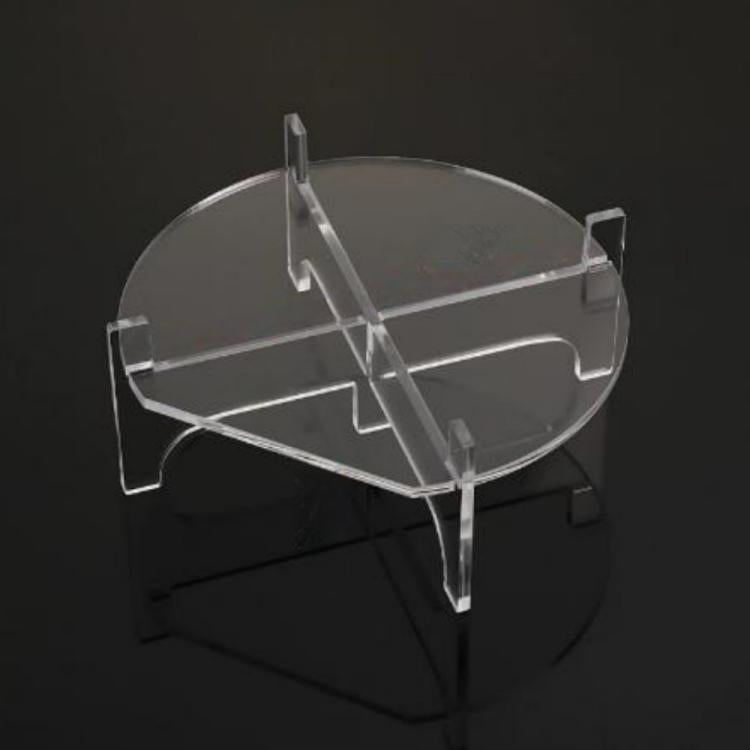 YX171 Acrylic Drink Dispenser Beverage Holder Cakes Stand, 19x19x8cm, 22x22x12cm