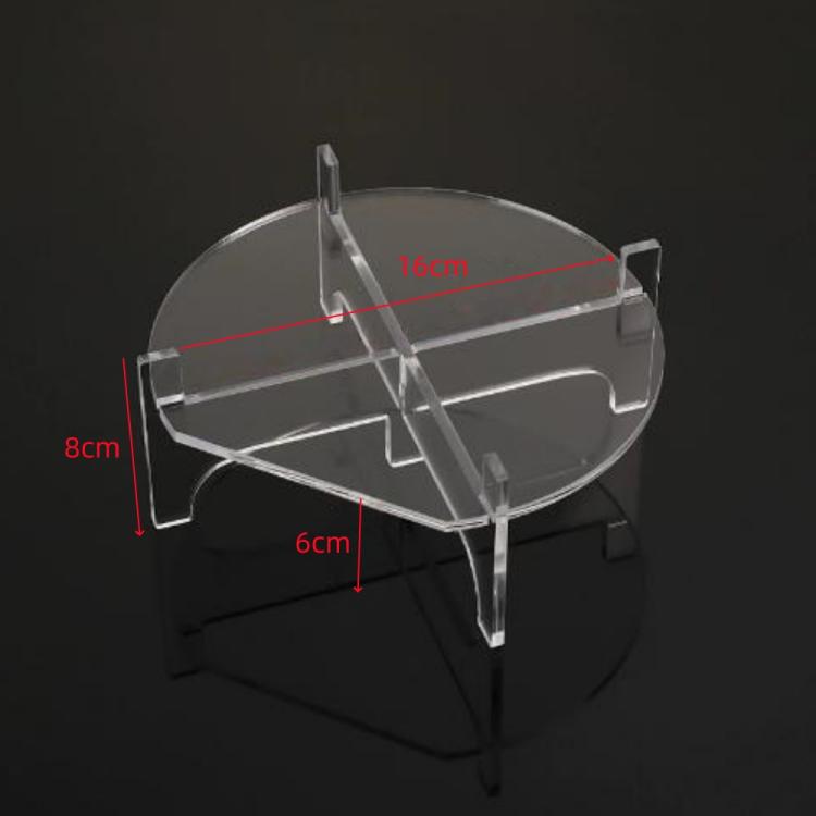 YX171 Acrylic Drink Dispenser Beverage Holder Cakes Stand, 19x19x8cm, 22x22x12cm