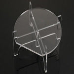 YX171 Acrylic Drink Dispenser Beverage Holder Cakes Stand, 19x19x8cm, 22x22x12cm