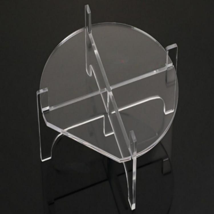 YX171 Acrylic Drink Dispenser Beverage Holder Cakes Stand, 19x19x8cm, 22x22x12cm