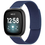 xDfind Litchi Texture Magnetic Silicone Watch Band, For Fitbit Charge 5 / Charge 6, For Fitbit Versa 4/Versa3/Sense2/Sense, For Fitbit Luxe / Special Edition, For Fitbit Inspire 2 / Ace 3, For Fitbit Charge 4 / Charge 3