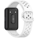 xDfind Colorful Buckle Solid Color Breathable Silicone Watch Band, For Samsung Galaxy Fit3