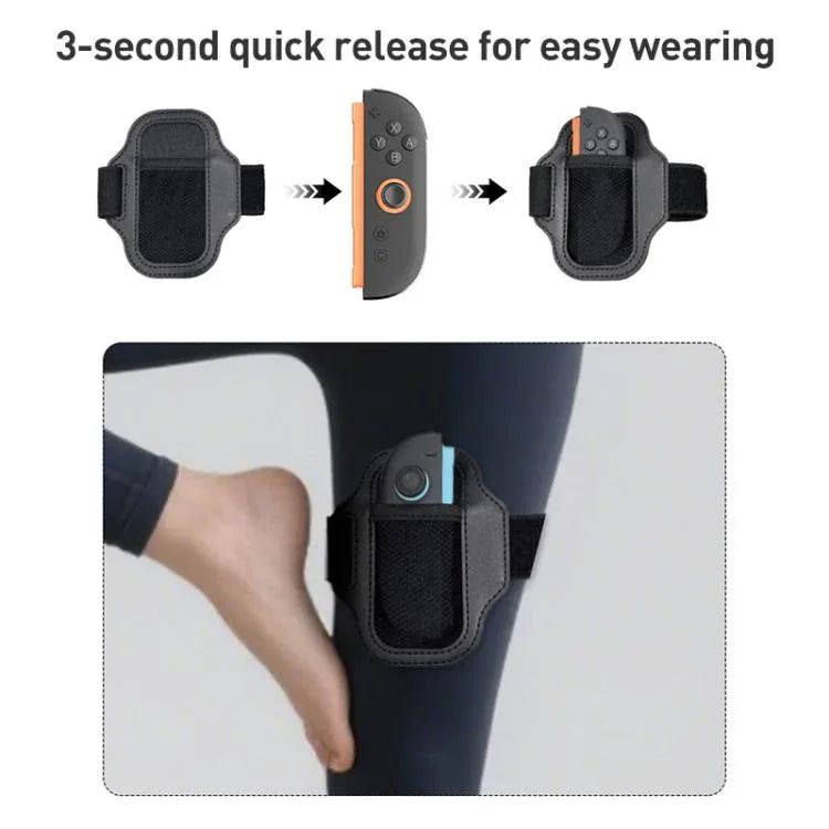 For Nintendo Switch 2 Joy-Con 2pcs iPlay HBS-2860 Handle Adjustable Sports Leg Strap