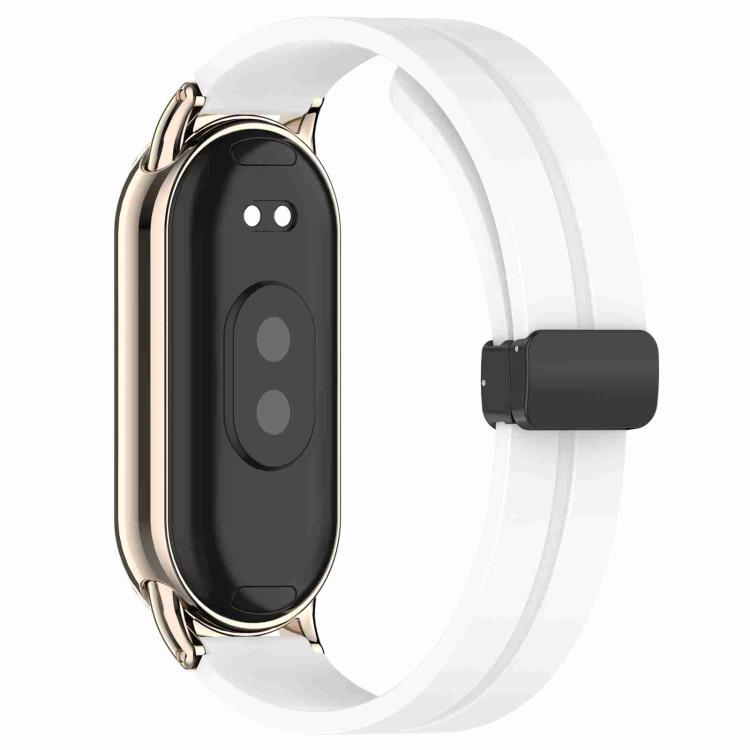 xDfind Folding Buckle Silicone Watch Band, 12mm