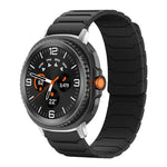 xDfind Magnetic Silicone Watch Band, For Samsung Galaxy Watch Ultra / Ultra 2025, For Samsung Galaxy Watch8 / 8 Classic, For Samsung Galaxy Watch 7 / 6 / 5 / FE