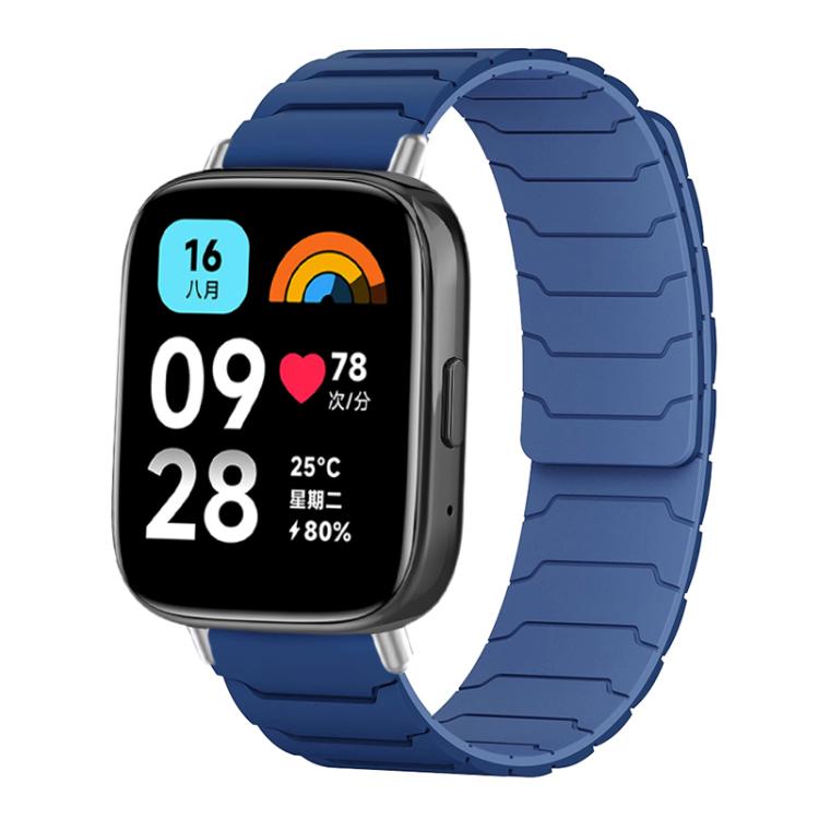 xDfind Magnetic Silicone Watch Band, For Xiaomi Band 10 Pro/9 Pro/Redmi Watch 6/5/4, For Redmi Watch 3 Active / Watch 3 Lite, For Redmi Watch 3