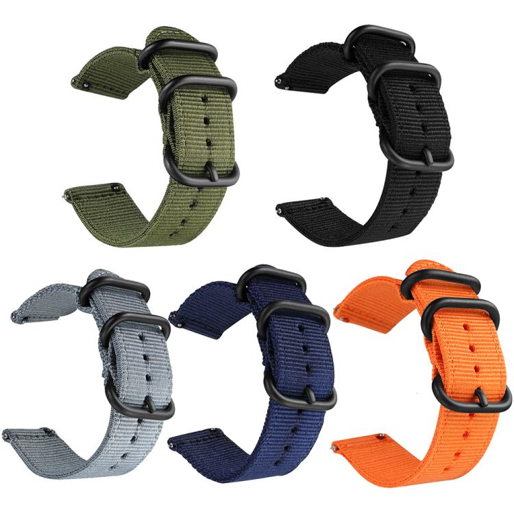 xDfind Ring Buckle Nylon Canvas Watch Band, For Huawei Watch Fit4 / Fit4 Pro / Fit3, For Huawei Watch D2