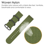 xDfind Ring Buckle Nylon Canvas Watch Band, For Huawei Watch Fit4 / Fit4 Pro / Fit3, For Huawei Watch D2