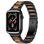 xDfind Three Beads Metal Resin Watch Band, For Apple Watch 42 / 44 / 45 / 46 / 49mm, For Apple Watch 38 / 40 / 41 / S10 42mm