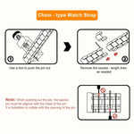 xDfind Three Beads Metal Resin Watch Band, For Apple Watch 42 / 44 / 45 / 46 / 49mm, For Apple Watch 38 / 40 / 41 / S10 42mm