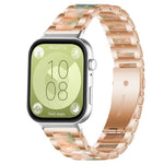 xDfind Three Beads Metal Resin Watch Band, For Huawei Watch Fit4 / Fit4 Pro / Fit3, For Huawei Band 10 / 9 / 8