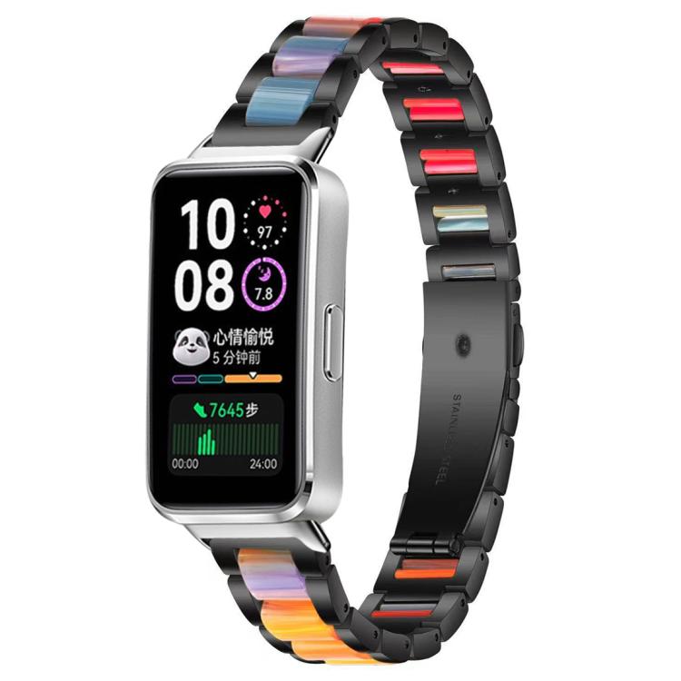 xDfind Three Beads Metal Resin Watch Band, For Huawei Watch Fit4 / Fit4 Pro / Fit3, For Huawei Band 10 / 9 / 8