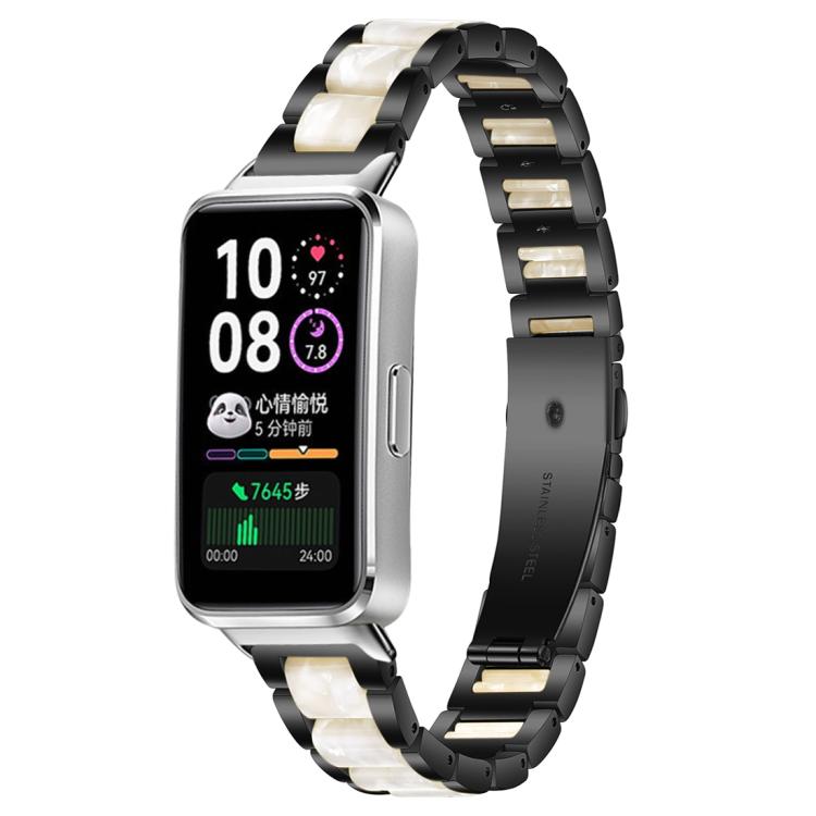 xDfind Three Beads Metal Resin Watch Band, For Huawei Watch Fit4 / Fit4 Pro / Fit3, For Huawei Band 10 / 9 / 8