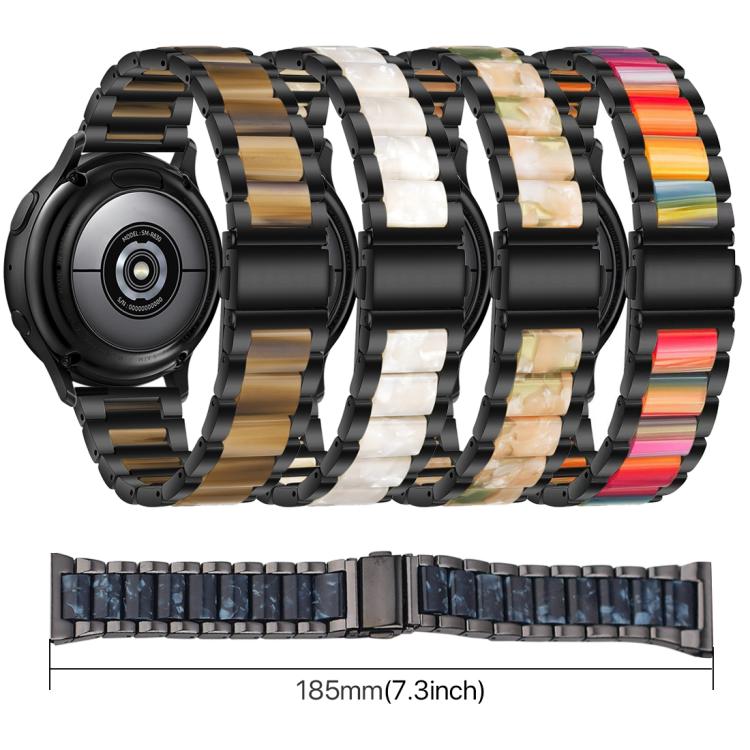xDfind Three Beads Metal Resin Watch Band, For Huawei Watch Fit4 / Fit4 Pro / Fit3, For Huawei Band 10 / 9 / 8