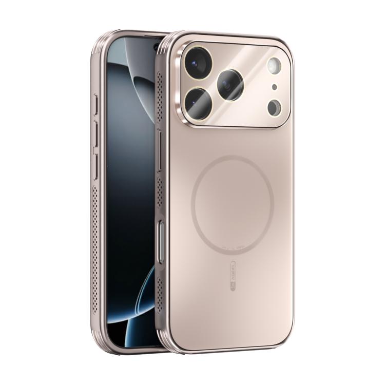 ABEEL Heat Dissipation Frosted MagSafe Phone Case with Lens Film, For iPhone 17e / 16e, For iPhone 17 Pro Max, For iPhone 17 Pro, For iPhone 17, For iPhone Air, For iPhone 16 Pro Max, For iPhone 16 Pro, For iPhone 16 Plus