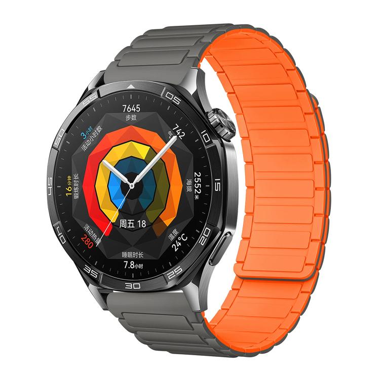 xDfind I-shaped Magnetic Silicone Watch Band, 14mm, 18mm, 22mm, 20mm