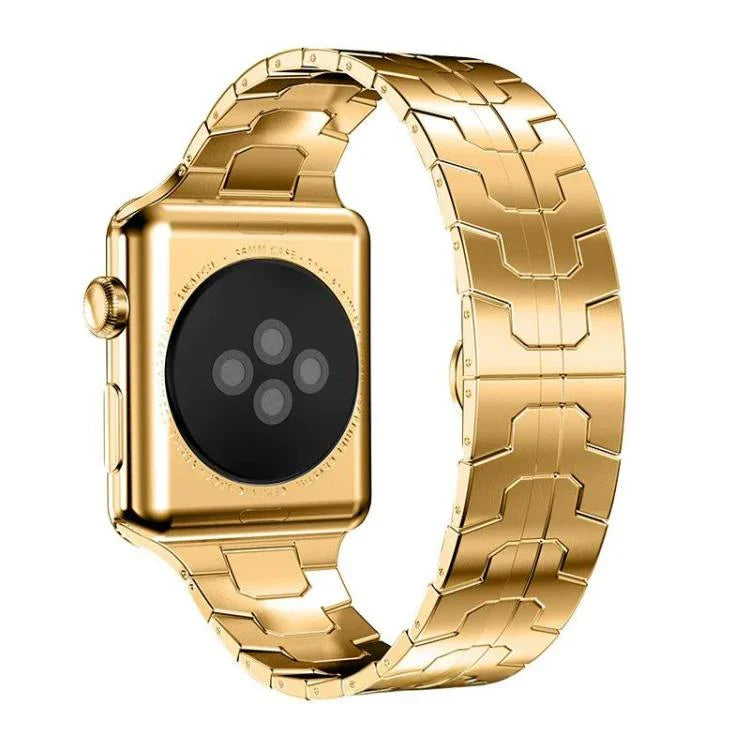 xDfind Butterfly Buckle Stainless Steel Watch Band, For Apple Watch 42 / 44 / 45 / 46 / 49mm, For Apple Watch 38 / 40 / 41 / S10 42mm