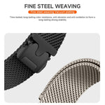 xDfind Milanese Parachute Buckle Stainless Steel Watch Band, For Huawei Watch D2