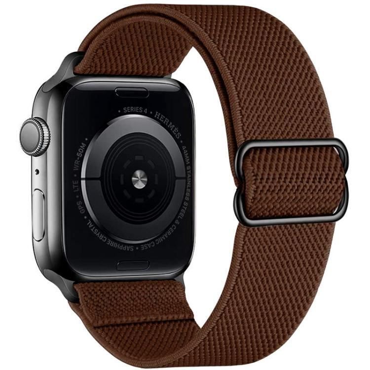xDfind Adjustable Slide Buckle Elastic Nylon Watch Band, For Apple Watch 42 / 44 / 45 / 46 / 49mm, For Apple Watch 38 / 40 / 41 / S10 42mm