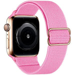 xDfind Adjustable Slide Buckle Elastic Nylon Watch Band, For Apple Watch 42 / 44 / 45 / 46 / 49mm, For Apple Watch 38 / 40 / 41 / S10 42mm
